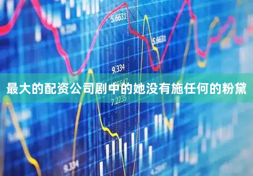 最大的配资公司剧中的她没有施任何的粉黛